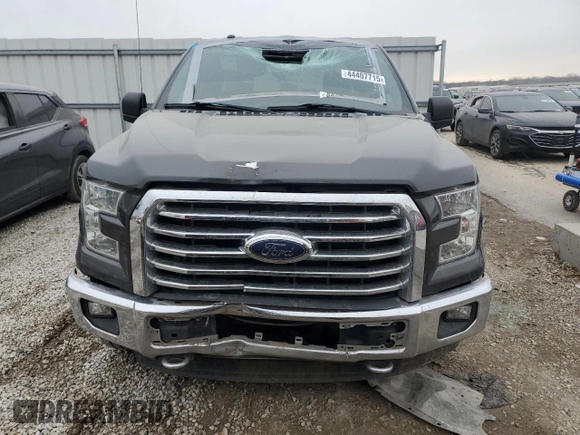 2016 Ford F-150 XLT with VIN 1FTFX1EF0GFA30308, listed as a Copart auction lot 44407715 with 205,439 mi miles and Salvage Title. Bid and sale history available at carsss.com. Image 5.