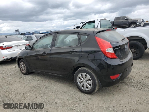 2015 Hyundai Accent GS with VIN KMHCT5AEXFU222568, listed as a Copart auction lot 54870675 with 118,914 mi miles and Clean Title. Bid and sale history available at carsss.com. Image 2.