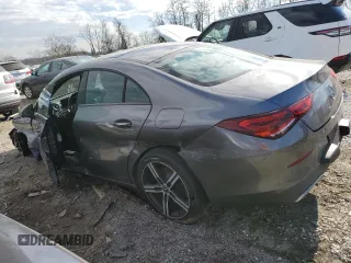 2021 Mercedes-Benz CLA with VIN W1K5J4HB0MN187822, listed as a Copart auction lot 41560795 with 64,361 mi miles and Salvage Title. Bid and sale history available at carsss.com. Image 2.