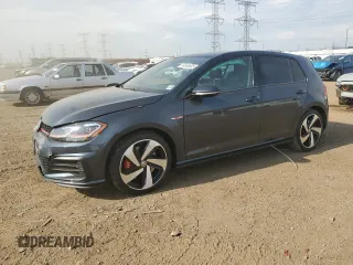 2019 Volkswagen GTI S z VIN 3VW5T7AU7KM024199, wystawiony jako Copart lot #54665805 z przebiegiem 16 331 mil mil oraz Szkoda całkowita • Salvage title. Historia ofert i sprzedaży dostępna na DreamBid. Obrazek 1.