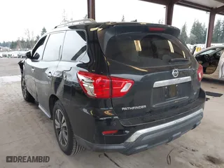 2017 Nissan Pathfinder SV with VIN 5N1DR2MN8HC656381, listed as a IAAI auction lot 41718856 with 116,359 mi miles. Bid and sale history available at carsss.com. Image 3.