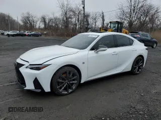 2023 Lexus IS 350 F Sport with VIN JTHGZ1E26P5032063, listed as a Copart auction lot 49692775 with 11,859 mi miles and Salvage title. Bid and sale history available at DreamBid. Image 1.