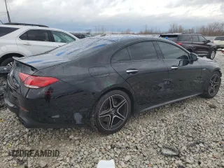 2020 Mercedes-Benz CLS with VIN W1K2J6BB1LA075494, listed as a Copart auction lot 80610704 with 25,751 mi miles and Salvage Title. Bid and sale history available at carsss.com. Image 3.