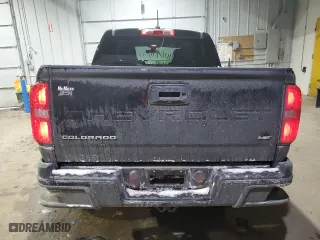 2021 Chevrolet Colorado 4WD Work Truck with VIN 1GCGTBENXM1287918, listed as a Copart auction lot 42219535 with 31,677 mi miles and Salvage Title. Bid and sale history available at carsss.com. Image 6.