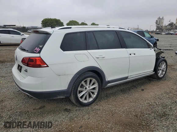 2017 Volkswagen Golf S with VIN 3VWH17AU4HM522453, listed as a Copart auction lot 58395955 with 75,787 mi miles and Salvage title. Bid and sale history available at DreamBid. Image 3.