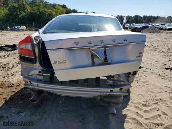2010 Volvo S80 I6 Turbo with VIN YV1992AH7A1119375, listed as a Copart auction lot 70928814 with 0 mi miles and Salvage Title. Bid and sale history available at carsss.com. Image 6.