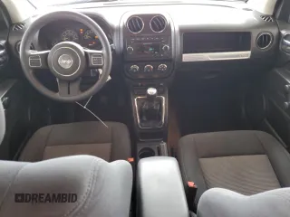 2015 Jeep Compass Sport with VIN 1C4NJCBA6FD171346, listed as a Copart auction lot 53968225 with 98,154 mi miles and Salvage Title. Bid and sale history available at carsss.com. Image 8.
