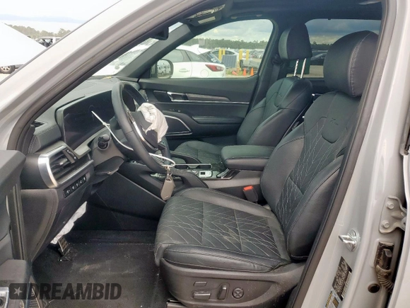 2023 Kia Telluride SX X-Line with VIN 5XYP5DGC1PG400127, listed as a Copart auction lot 62950045 with 23,443 mi miles and Salvage title. Bid and sale history available at DreamBid. Image 7.