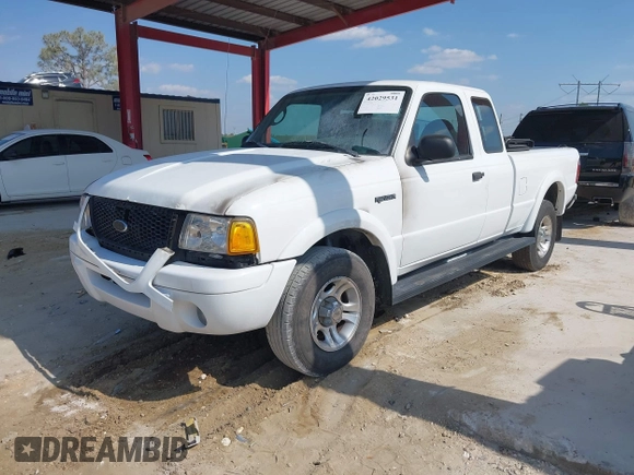 2003 Ford Ranger XL with VIN 1FTYR14V23PA42671, listed as a IAAI auction lot 42029531 with 212,612 mi miles. Bid and sale history available at carsss.com. Image 2.