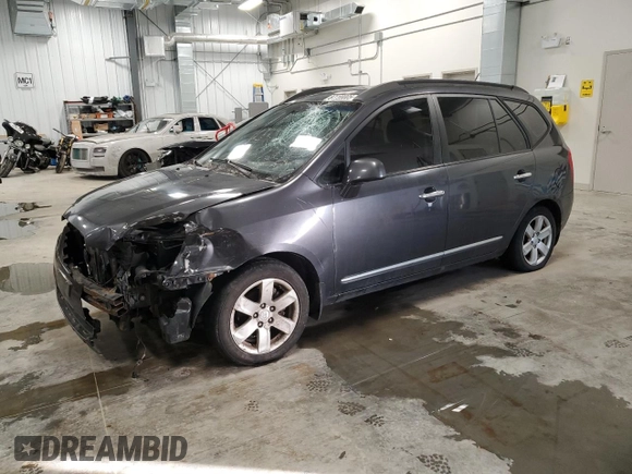 2008 Kia Rondo LX Base with VIN KNAFG525287212765, listed as a Copart auction lot 87700005 with 286,337 mi miles and Salvage Title. Bid and sale history available at carsss.com. Image 1.