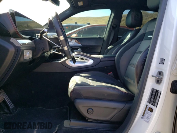 2022 Mercedes-Benz GLE 53 AMG with VIN 4JGFB6BB5NA622225, listed as a Copart auction lot 75449404 with 28,758 mi miles and Salvage title. Bid and sale history available at DreamBid. Image 7.