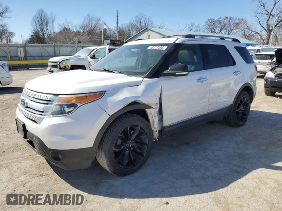 2015 Ford Explorer XLT with VIN 1FM5K8D84FGC25094, listed as a Copart auction lot 48217895 with 154,191 mi miles and Salvage Title. Bid and sale history available at carsss.com. Image 1.