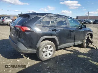 2022 Toyota RAV4 LE with VIN 2T3F1RFV5NW283108, listed as a Copart auction lot 45009405 with 54,613 mi miles and Salvage Title. Bid and sale history available at carsss.com. Image 3.