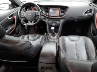 2014 Dodge Dart GT with VIN 1C3CDFEBXED906613, listed as a Copart auction lot 50326405 with 104,685 mi miles and Salvage Title. Bid and sale history available at carsss.com. Image 8.