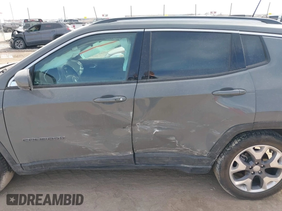 2020 Jeep Compass Limited with VIN 3C4NJCCBXLT142767, listed as a IAAI auction lot 41781550 with 94,282 mi miles. Bid and sale history available at carsss.com. Image 14.
