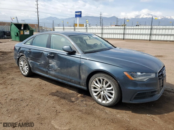 2014 Audi A6 3.0L TDI Prestige with VIN WAUHMAFC1EN063193, listed as a Copart auction lot 51286155 with 121,015 mi miles and Salvage Title. Bid and sale history available at carsss.com. Image 4.
