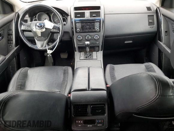 2014 Mazda CX-9 Touring with VIN JM3TB3CV1E0438847, listed as a Copart auction lot 62277205 with 209,050 mi miles and Salvage title. Bid and sale history available at DreamBid. Image 8.