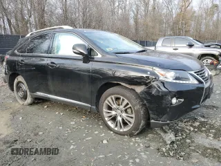 2013 Lexus RX 450h with VIN JTJBC1BA9D2450068, listed as a Copart auction lot 84311804 with 142,365 mi miles and Salvage Title. Bid and sale history available at DreamBid. Image 4.