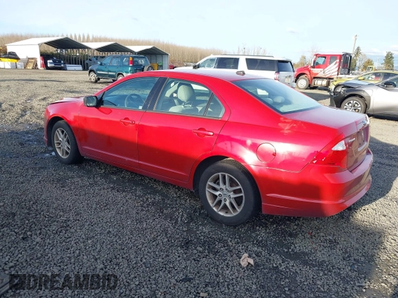 2010 Ford Fusion S with VIN 3FAHP0GA7AR228386, listed as a IAAI auction lot 41613583 with 99,281 mi miles. Bid and sale history available at carsss.com. Image 3.