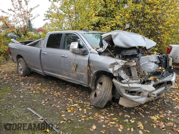 2024 Ram 3500 Laramie with VIN 3C63R3JL1RG204397, listed as a Copart auction lot 79100364 with 0 mi miles and Salvage Title. Bid and sale history available at carsss.com. Image 4.