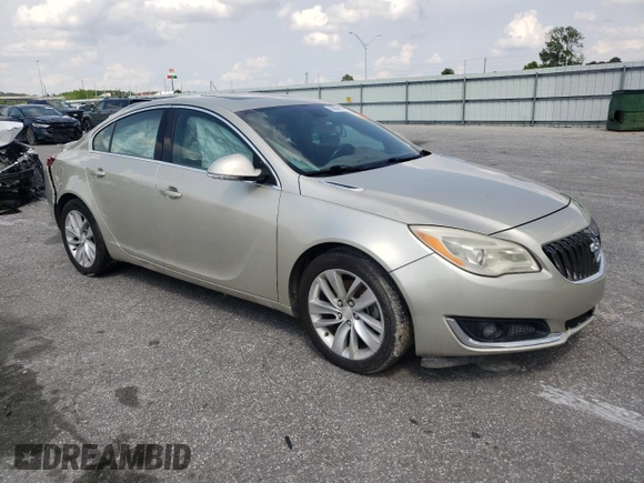 2015 Buick Regal Premium I with VIN 2G4GN5EX2F9173791, listed as a Copart auction lot 56637295 with 153,196 mi miles and Salvage title. Bid and sale history available at DreamBid. Image 4.