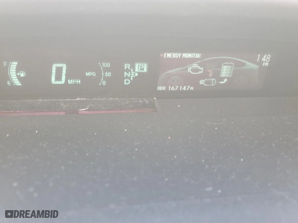 2014 Toyota Prius Four with VIN JTDKN3DUXE0386507, listed as a Copart auction lot 88080775 with 167,147 mi miles and Salvage Title. Bid and sale history available at carsss.com. Image 9.