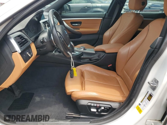 2018 BMW 4 Series 430i with VIN WBA4J1C54JBG79837, listed as a Copart auction lot 61041275 with 106,541 mi miles and Salvage title. Bid and sale history available at DreamBid. Image 7.