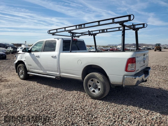 2019 Ram 2500 Big Horn with VIN 3C6UR5JL5KG649196, listed as a Copart auction lot 42305875 with 128,105 mi miles and Salvage Title. Bid and sale history available at carsss.com. Image 2.