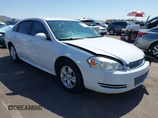2012 Chevrolet Impala LS Retail with VIN 2G1WA5E34C1183766, listed as a IAAI auction lot 42324186 with 95,338 mi miles and . Bid and sale history available at DreamBid. Image 1.