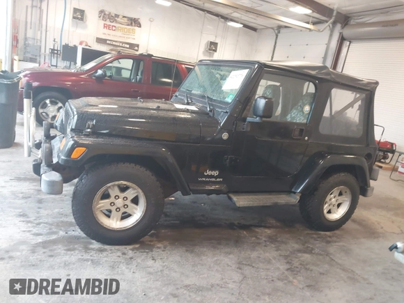 2005 Jeep Wrangler X with VIN 1J4FA39S95P356033, listed as a IAAI auction lot 42252776 with 40,512 mi miles and . Bid and sale history available at DreamBid. Image 14.