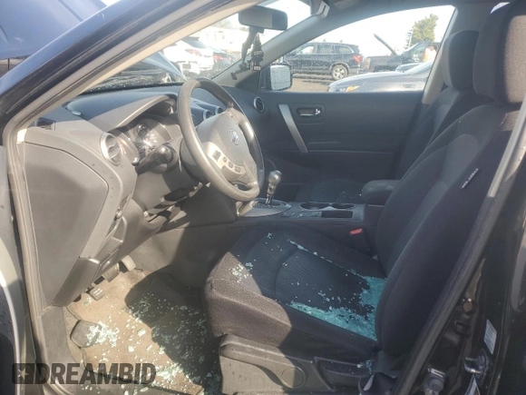 2012 Nissan Rogue S with VIN JN8AS5MV7CW703988, listed as a Copart auction lot 50141815 with 174,301 mi miles and Salvage Title. Bid and sale history available at DreamBid. Image 7.