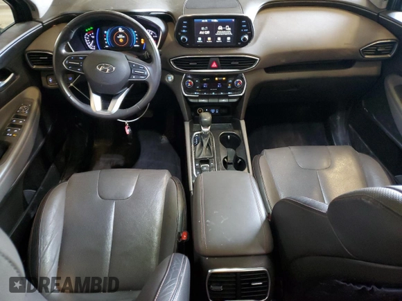 2020 Hyundai Santa Fe SEL with VIN 5NMS3CAA6LH181067, listed as a Copart auction lot 42020445 with 87,418 mi miles and Salvage Title. Bid and sale history available at carsss.com. Image 8.