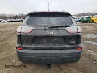 2021 Jeep Cherokee Latitude with VIN 1C4PJLCB4MD107030, listed as a Copart auction lot 41921275 with 59,631 mi miles and Salvage Title. Bid and sale history available at carsss.com. Image 6.