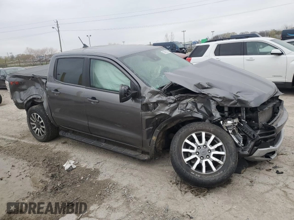 2021 Ford Ranger XL with VIN 1FTER4EH7MLD84896, listed as a Copart auction lot 52892025 with 32,431 mi miles and Salvage title. Bid and sale history available at DreamBid. Image 4.