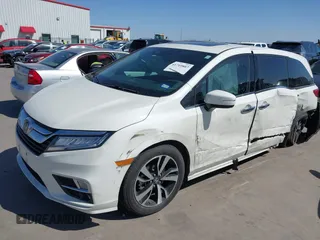 2019 Honda Odyssey Elite with VIN 5FNRL6H99KB091617, listed as a IAAI auction lot 41719807 with 93,775 mi miles and . Bid and sale history available at DreamBid. Image 18.