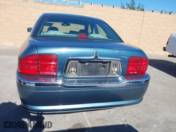 2001 Lincoln LS w/Base Pkg with VIN 1LNHM87A31Y617332, listed as a IAAI auction lot 41317767 with 141,931 mi miles. Bid and sale history available at carsss.com. Image 16.