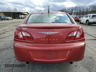 2007 Chrysler Sebring Limited with VIN 1C3LC66M17N550164, listed as a Copart auction lot 50452965 with 123,986 mi miles and Clean Title. Bid and sale history available at DreamBid. Image 6.