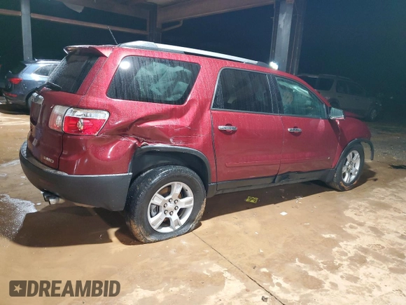 2010 GMC Acadia SLE with VIN 1GKLVLED0AJ121591, listed as a Copart auction lot 81255814 with 162,985 mi miles and Salvage Title. Bid and sale history available at carsss.com. Image 3.