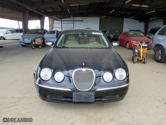 2007 Jaguar S-Type 3.0 with VIN SAJWA01A17FN79460, listed as a Copart auction lot 48210315 with 103,545 mi miles and Salvage Title. Bid and sale history available at carsss.com. Image 5.