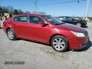 2013 Buick LaCrosse Leather with VIN 1G4GC5E38DF126109, listed as a Copart auction lot 50640505 with 151,555 mi miles and Salvage title. Bid and sale history available at DreamBid. Image 4.