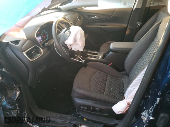 2022 Chevrolet Equinox LT with VIN 3GNAXKEV4NL295878, listed as a Copart auction lot 72569234 with 14,493 mi miles and Salvage Title. Bid and sale history available at DreamBid. Image 7.
