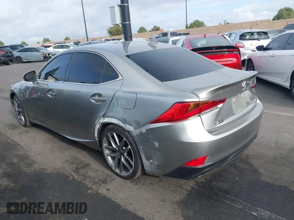 2020 Lexus IS with VIN JTHGA1D20L5105897, listed as a IAAI auction lot 41926240 with 72,818 mi miles. Bid and sale history available at carsss.com. Image 14.