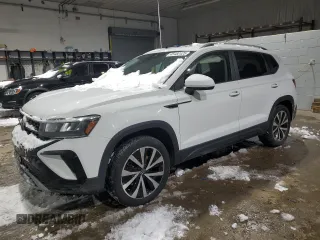 2023 Volkswagen Taos SE z VIN 3VVNX7B24PM302912, wystawiony jako Copart lot #45482425 z przebiegiem 55 647 mil mil oraz Szkoda całkowita • Salvage title. Historia ofert i sprzedaży dostępna na DreamBid. Obrazek 1.