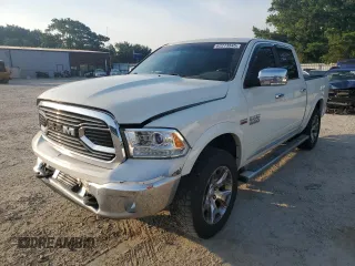2017 Ram 1500 Limited with VIN 1C6RR7PT6HS652621, listed as a Copart auction lot 62213545 with 128,076 mi miles and Salvage title. Bid and sale history available at DreamBid. Image 1.