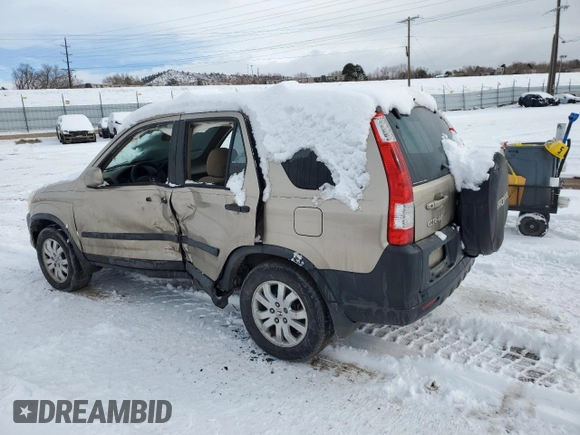 2005 Honda CR-V EX with VIN JHLRD78875C011360, listed as a Copart auction lot 45798665 with 243,679 mi miles and Salvage Title. Bid and sale history available at DreamBid. Image 2.