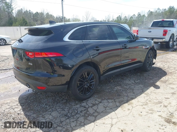 2017 Jaguar F-Pace 35t Prestige with VIN SADCK2BV6HA899825, listed as a IAAI auction lot 41863530 with 126,970 mi miles and . Bid and sale history available at DreamBid. Image 4.