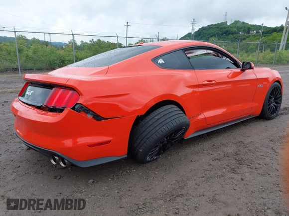 2015 Ford Mustang GT z VIN 1FA6P8CF2F5380934, wystawiony jako IAAI lot #42371355 z przebiegiem 26 680 mil mil oraz . Historia ofert i sprzedaży dostępna na DreamBid. Obrazek 4.