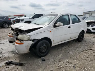 2004 Chevrolet Aveo with VIN KL1TD52624B167266, listed as a Copart auction lot 66503644 with 135,618 mi miles and Salvage Title. Bid and sale history available at carsss.com. Image 1.