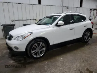 2013 Infiniti EX Journey with VIN JN1BJ0HR0DM481958, listed as a Copart auction lot 50412185 with 278,192 mi miles and Salvage Title. Bid and sale history available at carsss.com. Image 1.