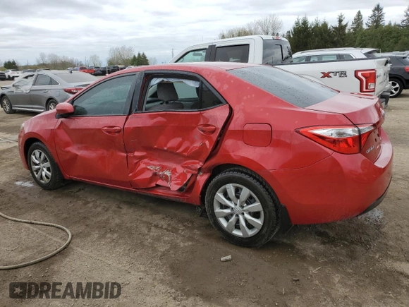 2014 Toyota Corolla L с VIN 2T1BURHE3EC173915, выставлен на аукционе Copart как лот 56101325 с пробегом 146 174 миль миль и Списание • Salvage title. История ставок и продаж доступна на DreamBid. Изображение 2.